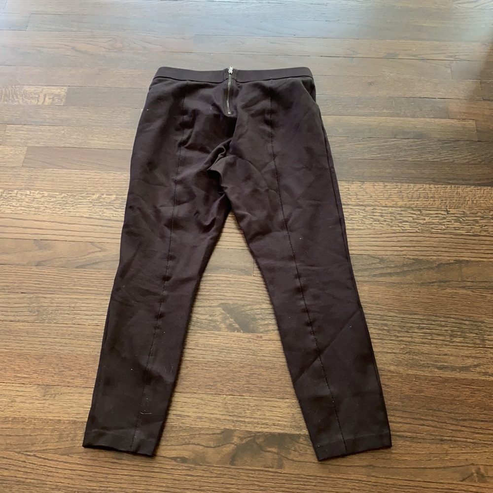 J. Crew Pixie Pant Black M Medium Euc - image 8